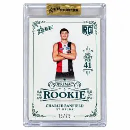 Select Supremacy Rookie Charlie Banfield #15/75 (Saints)