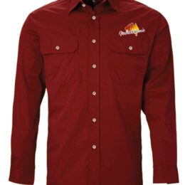 MrBuckaroonie Mens Size Open Front Pilbara Shirts